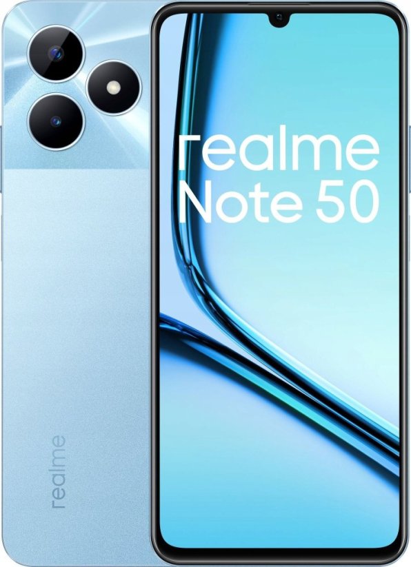 Realme Note 50 3/64GB Modrý  (6941764425897)