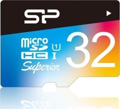 Silicon Power Superior MicroSDXC 32 GB Class 10 UHS-I/U1  (SP032GBSTHDU1V20SP)