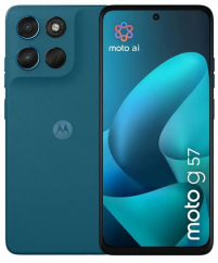 Motorola moto g57 Dual SIM Android 16.0 5G USB 8/256 GB 5200 mAh  PANTONE Corsair /Green/
