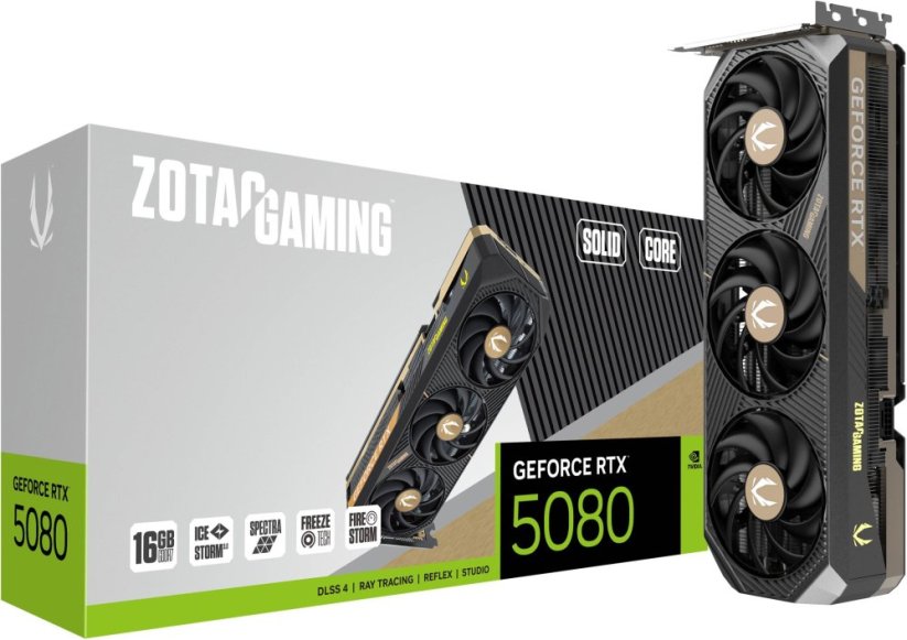 Zotac Zotac RTX 5080 Solid Core               16GB GDDR7 HDMI 3xDP