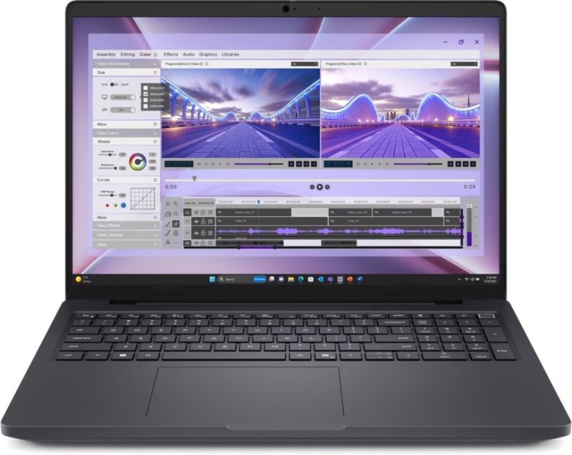 Dell Pro Max 16 FHD+ Ultra 7 255H/16GB/512GB/NVIDIA RTX PRO 500 6GB/Win11 Pro/ENG Backlit kbd/FP/SC/3Y Basic Onsite Warranty
