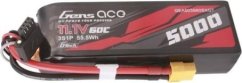 Gens Ace akumulátor Gens ace G-Tech 5000mAh 11.1V 60C 3S1P Short-Size Lipo z konektorem XT60 Plug
