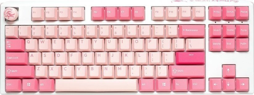Ducky One 3 Gossamer TKL Pink Gaming Tastatur - MX-Speed-Silver (US)