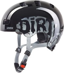 Uvex prilba bicyklová detský Kid 3 Dirtbike black r. 51-55