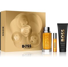 Hugo Boss The Scent Him Set Sada pre mužov (EDT, 100 ml + EDT, 10 ml + dušo želė, 100 ml) MEN