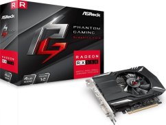 ASRock Radeon RX 550 Phantom Gaming 4GB GDDR5 (PHANTOM G R RX550 4G)
