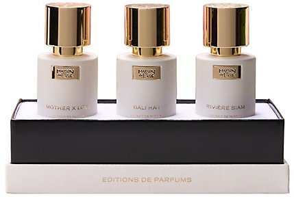 Maison Francis Kurkdjian Editions De Parfums Florale Set Maison De L'Asie: Mother x Love, Ekstrakt perfum, Unisex, 15 ml + Bali Ha'i, Ekstrakt perfum, Unisex, 15 ml + Riviere Siam, Ekstrakt perfum, Unisex, 15 ml Unisex