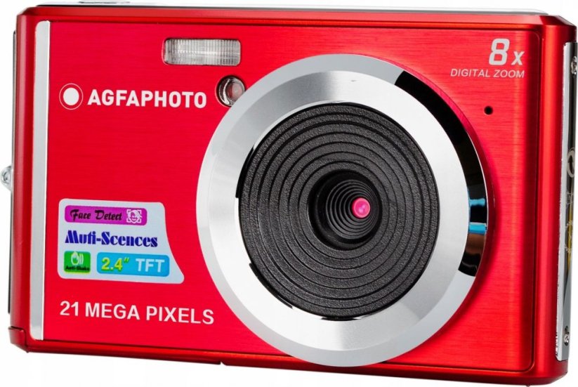 AgfaPhoto DC5200 Červený