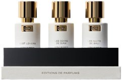 Histoires de Parfums Editions De Parfums Ambre Set Maison De L'Asie: Lost Lovers, Extrait De Parfum, Unisex, 15 ml + Les Nuits De Bali, Extrait De Parfum, Unisex, 15 ml + Les Soirs De Siam, Extrait De Parfum, Unisex, 15 ml Unisex