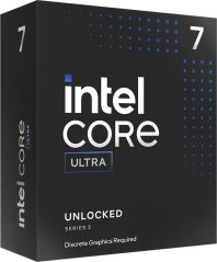 Intel Core Ultra 7 265KF, 3.3 GHz, 30 MB, BOX (BX80768265KF)