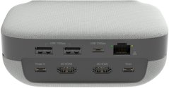 j5create j5create JCDS337-N stacja dokująca Przewodowa USB 3.2 Gen 2 (3.1 Gen 2) Type-C Sivý, Biely
