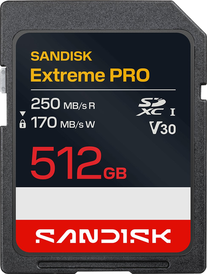 SanDisk EXTREME PRO Sd UHS-I 512GB