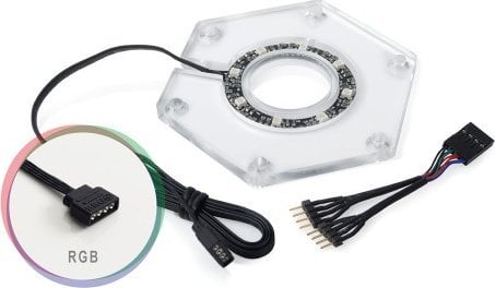 BitsPower Bitspower Water Tank Hexagon RGB Add-On