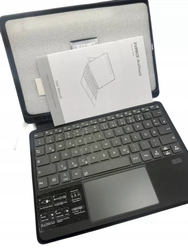 Inateck inateck Keyboard iPad 13" Compatible QWERTZ gray