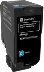 Lexmark 74C2SC0 Cyan Originál  (74C2SC0)