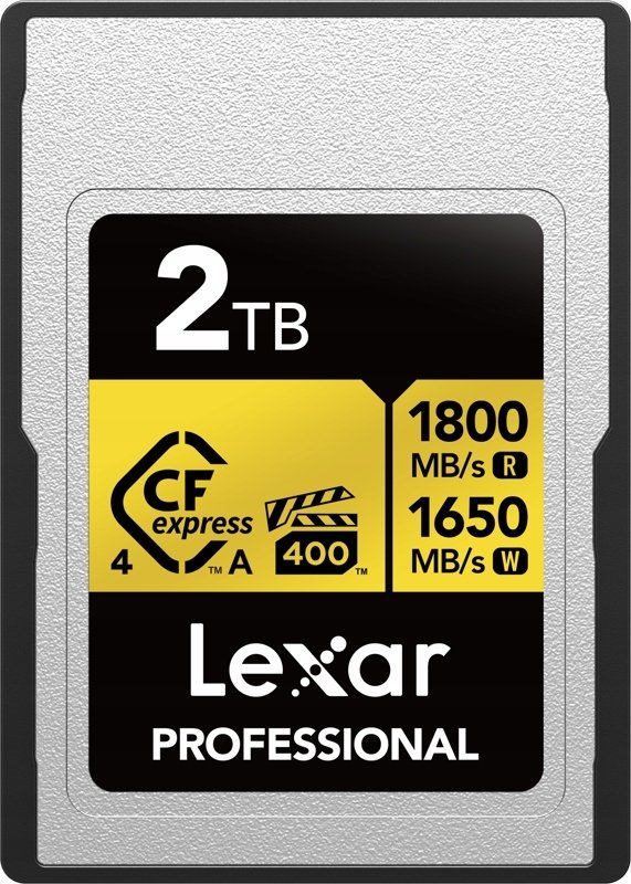 Lexar Professional Gold CFexpress 2 TB  (LCAEXG4002T-RNENG)