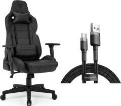 SENSE7 Sentinel - skórzany, czarny + kabel usb