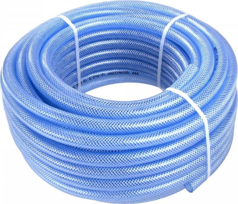 Geko WĄŻ TECHNICZNY 12,5X3MM ZBR.TRANS. NIEB.1MB /50M (1) G73707 GEKO