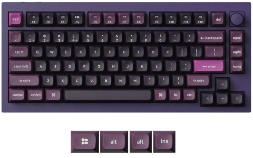 Keychron Q1 Max QMK/VIA Gateron Jupiter