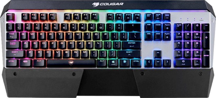 Cougar COUGAR Gaming Tastatur Attack X3 RGB  Mech. Cherry MX braun