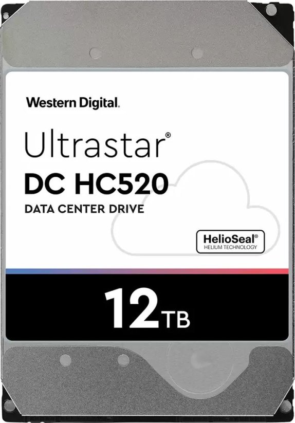 WD Ultrastar DC HC520 12TB 3.5'' SATA III (6 Gb/s)  (0F30143)