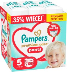 Pampers Pants pampers 5. Rozmer 11-17kg 108ks