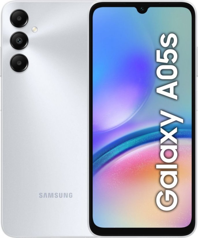 Samsung Galaxy A05s 4/128GB strieborný  (SM-A057GZSVEUE)