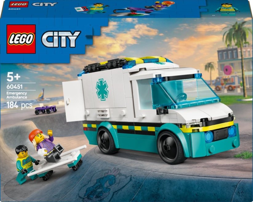 LEGO City Karetka pogotowia 6 ks (60451)