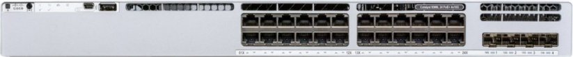 Cisco Catalyst C9300L-24UXG-4X-A łącza sieciowe Zarządzany L2/L3 10G Ethernet (100/1000/10000) Obsługa PoE 1U Sivý