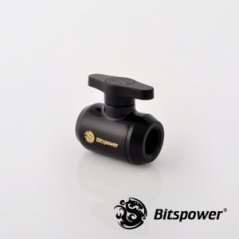 BitsPower Absperrhahn 1/4", Biely (BP-MVV-DWBK)