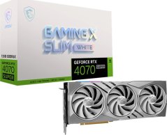 MSI GeForce RTX 4070 SUPER Gaming X Slim White 12GB GDDR6X