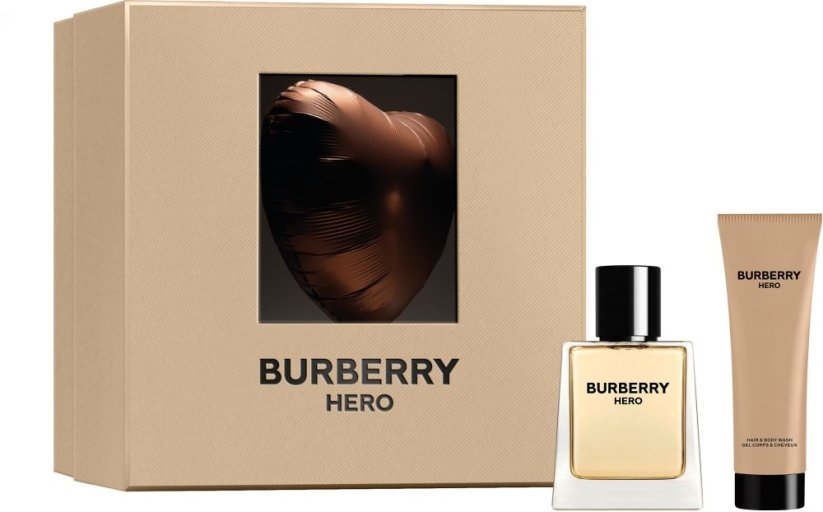 Narciso Rodriguez SET BURBERRY Hero EDT spray 50ml + SHOWER GEL 75ml