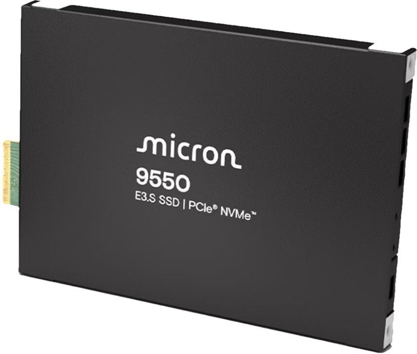 Micron Micron 9550 MAX - SSD - Enterprise, Mixed Use - verschlusselt - 12.8 TB - intern - E3.S (E3.S) - PCI Express 5.0 x4 (NVMe) - 256-Bit-AES - TCG Opal Encryption 2.0, Self-Encrypting Drive (SED) - TAA-konform