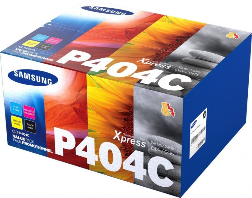 Samsung CLT-P404C Sada CMYK Originál  (SU365A)