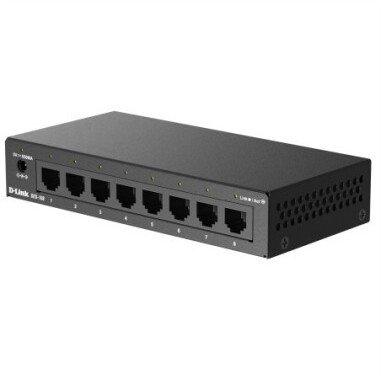 D-Link Prepínač 8-portowy DES-108/V/E