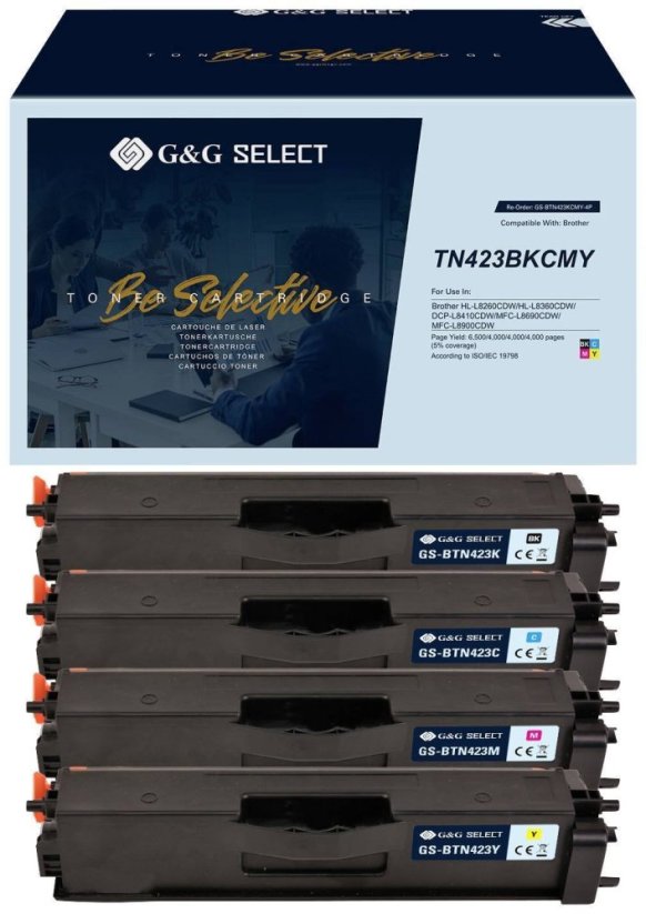 G&G Select Toner 4er Set Brother TN-423CMYK