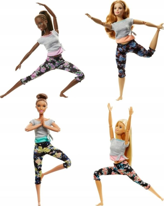 Mattel Made to Move - Kwiecista gimnastyczka (FTG80)