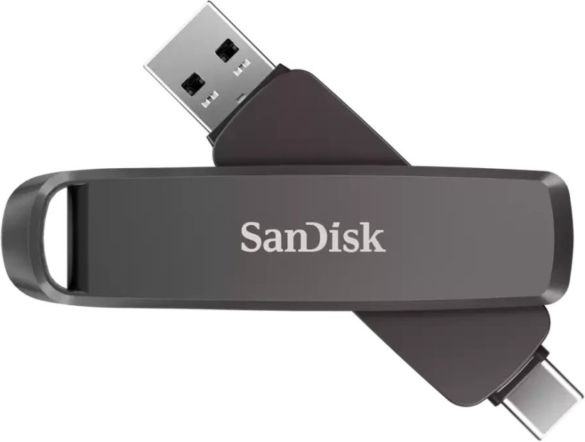 SanDisk SanDisk SDDDE1-2T00-G46 pamięć USB 2 TB USB Type-A / USB Type-C 3.2 Gen 2 (3.1 Gen 2) Čierny