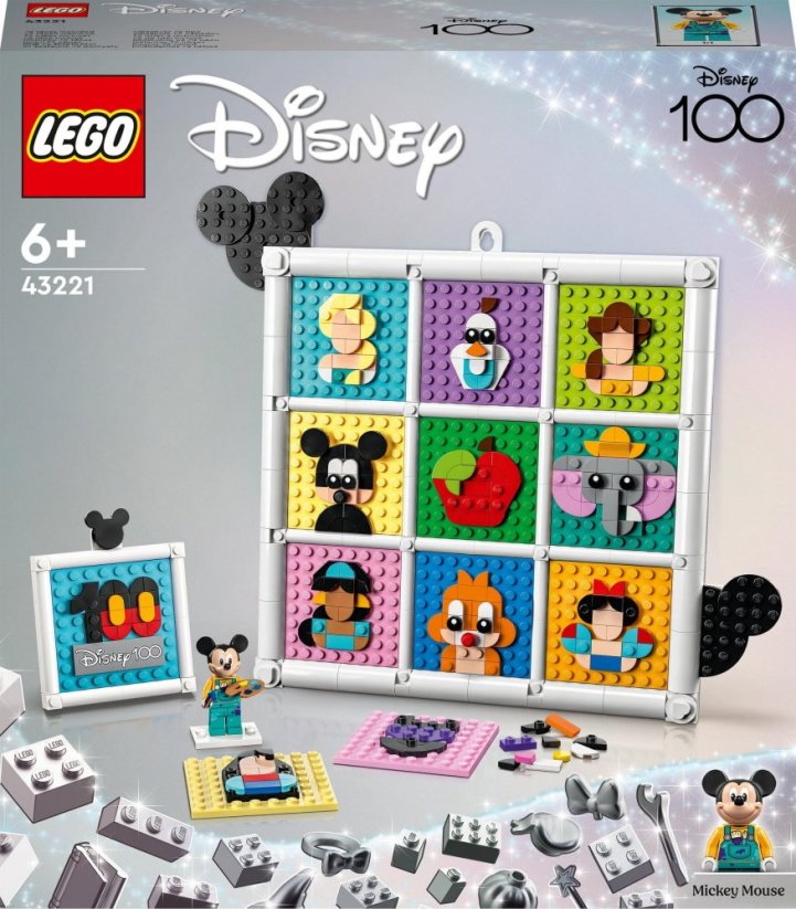 LEGO Disney 100 rokov kultowych animacji Disneya (43221)
