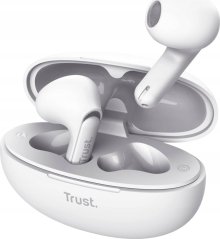 Trust Ausinės EARPHONES YAVI BT ENC/Baltas 25173 TRUST