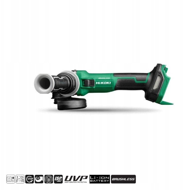 Hikoki HIKOKI.ANGLE GRINDER. 18V 125mm G1813DVE W4Z SPEED ADJUSTMENT