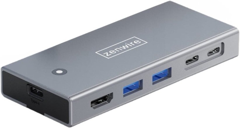 Zenwire MC501 USB-C z kieszenią M.2 NVMe/SATA (0789012)