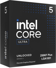 Intel Core Ultra 5 250KF Plus, 4.2 GHz, 30 MB, BOX (BX80768250KF)