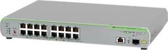 Allied Telesis Allied Telesis CentreCOM AT-GS910/18XST - Switch - unmanaged - 16 x 10/100/1000 + 1 x 100/1000/2,5 G/5 G/10 G (Uplink) + 1 x 1 Gigabit/10 Gigabit SFP+ (Uplink) - an Rack montierbar - fur P/N: AT-SP10BD40/I-13, AT-SP10ER40A/I, AT-SP10LRA/I, AT-SPLX10A