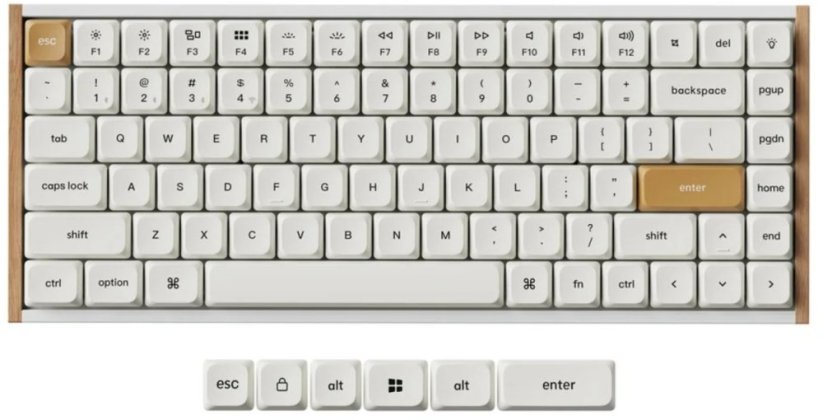 Keychron K3 HE Ultra-Fast Lime Magnetic Switch (K3H-Q1)