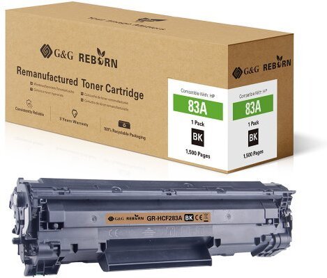 G&G Kaseta z tonerem GR-HCF283A 1 ks Náhradný Čierny (21241)