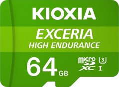 Kioxia Exceria High Endurance MicroSDXC 64 GB Class 10 UHS-I/U3 A1 V30 (LMHE1G064GG2)