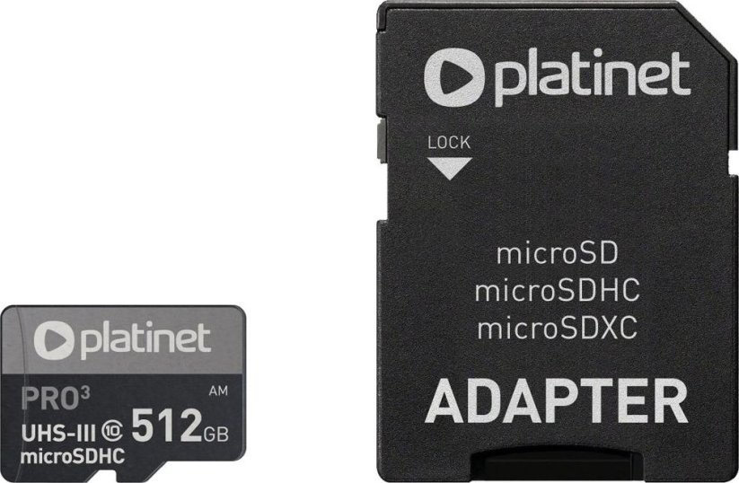 Prokovinet Pro MicroSDXC 512 GB Class 10 UHS-III/U3 A2  (PMMSDX512UIII)