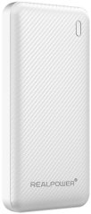 Realpower PB-10000 SSB 10000mAh Biely