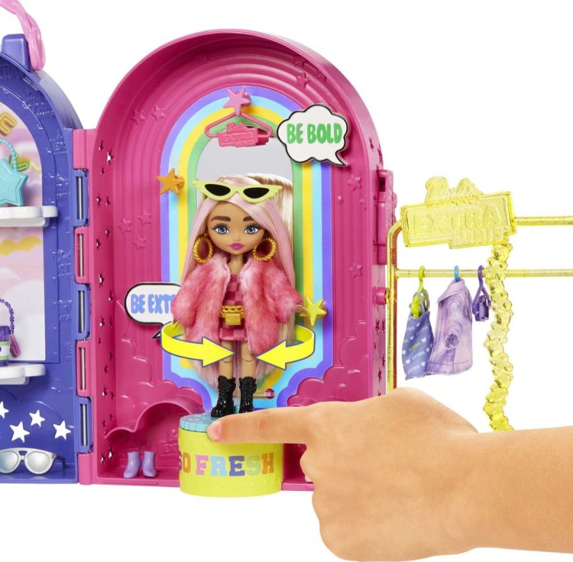 Mattel BRB EXTRA MINIS BUTIK Bábika AKC HHN15 WB2